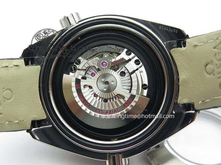 0104 Vibrant Planet Ocean Professional SS V6F 37mm Ladies Ceramic Bezel On Black Leather Strap A 8257